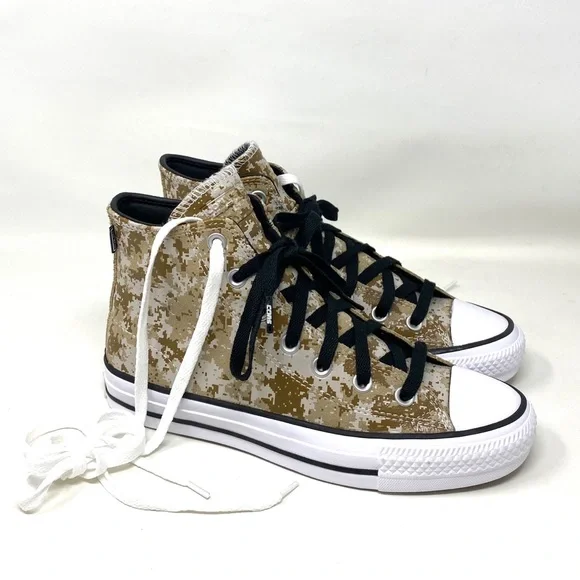 💖MEGA SALE💖Converse Shoes Women’s 170064C Chuck Taylor AS Pro High Top Khaki - Picture 3 of 9